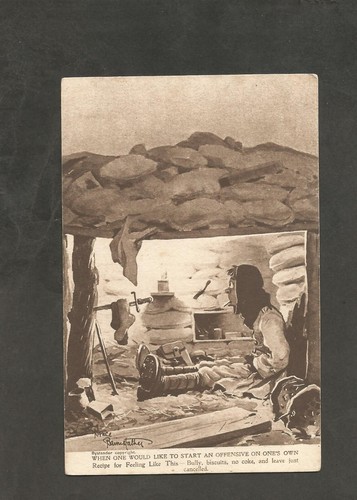 Postcard bystander fragments - postcard,