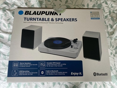 Blaupunkt turntable speakers - &,