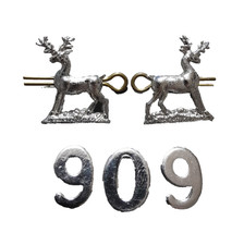 UK POLICE HERTFORDSHIRE CONSTABULARY OBSOLETE EPPAULETTES & COLLAR BADGES