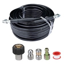 High Pressure Washer Sewer Drain Water Cleaning Hose Pipe Cleaner