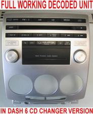 2006 2007 MAZDA 5 MPV STEREO RADIO 6 CD CHANGER MP3 CC6079EG0 14793822