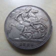 Crown 1896 LIX Victoria Veiled