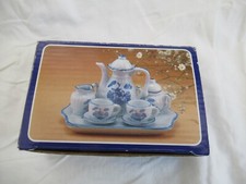 10 Piece Mini-Tea Set Great for Larger Dolls Houses etc