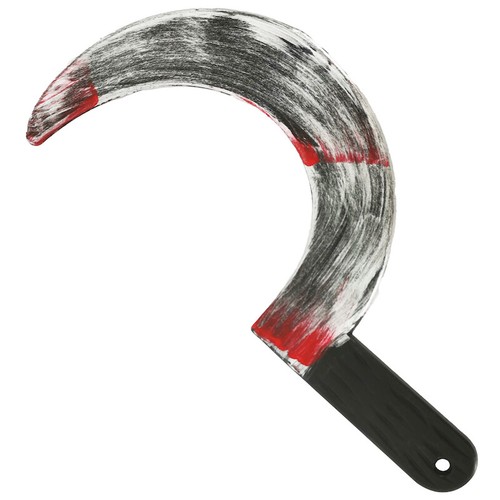 Halloween bloody sickle hook - halloween,