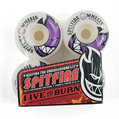 Spitfire bighead white purple - bighead, white/purple