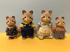 Sylvanian Families Mulberry Raccoon Family by Flair