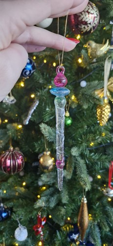 Vintage glass christmas - vintage,
