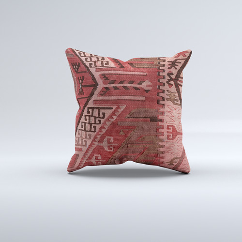 Vintage turkish kilim cushion - kilim,