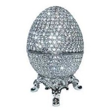 Faberge crystal egg  