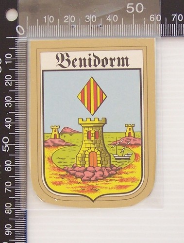 Vintage benidorm spain - spain, travel