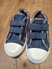 Walkright Boys Size 1uk Blue Plimsoll Shoes