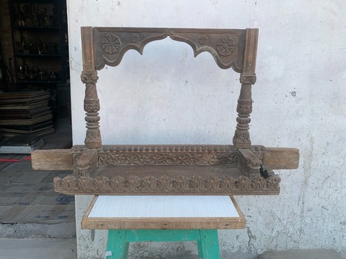 Antique old wooden - old, floral