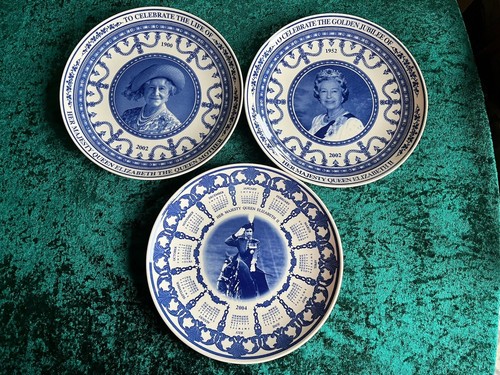 Three wedgwood commemorative - wedgwood,