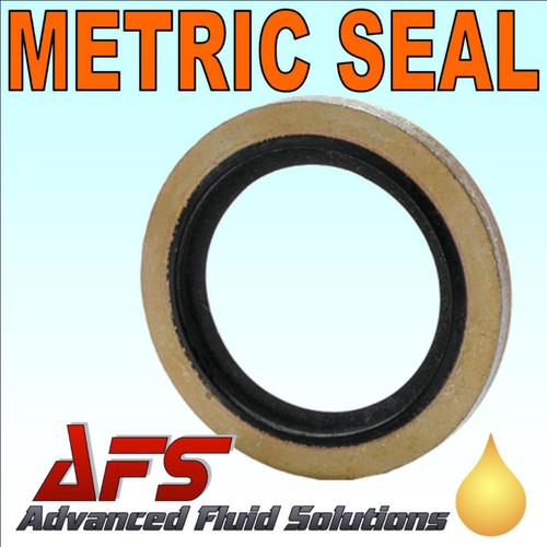 Bonded dowty seal self - seal,