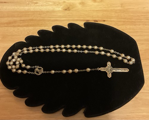 Vintage rosary beads made - vintage,