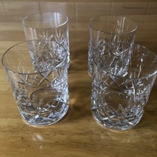 Vintage cut glass - cut, whiskey