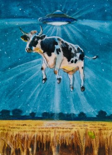 Original aceo watercolor - 🧿original,