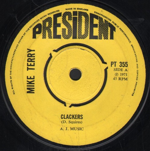 Mike terry clackers vinyl - 7",