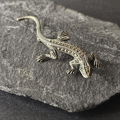Vintage 835 silver lizard - 835,