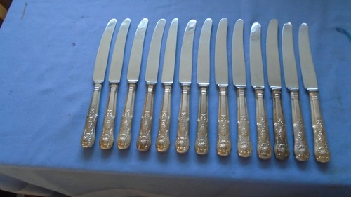 Kings pattern knives dinner - knives,