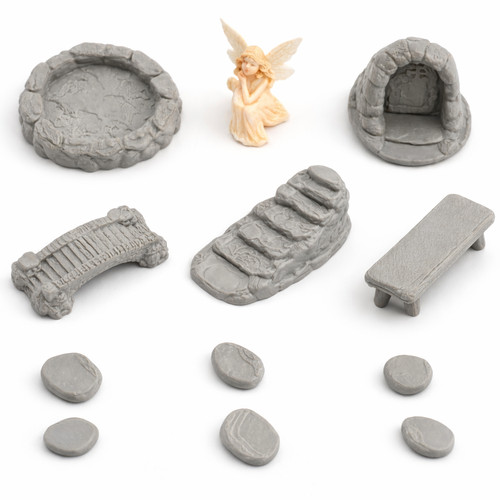 Fairy garden terrarium kit - fairy,