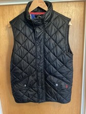Men’s Black Padded Quilted