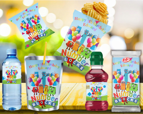Numberblocks birthday supplies - numberblocks,