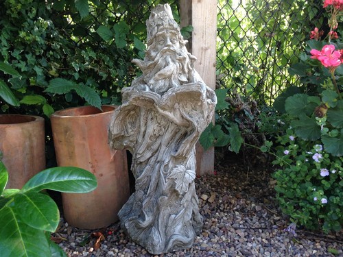 Wizard stone ornament,Garden