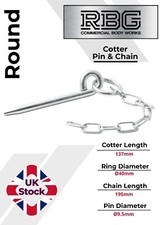 Round Cotter Pin & Chain 137 x