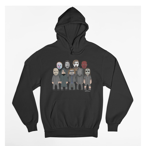 Masked rockers vipwees hoodie - rockers,