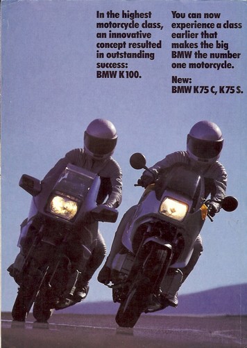 Motorcycle brochure bmw - motorcycle,