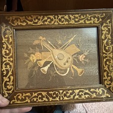 Marquetry Picture In A