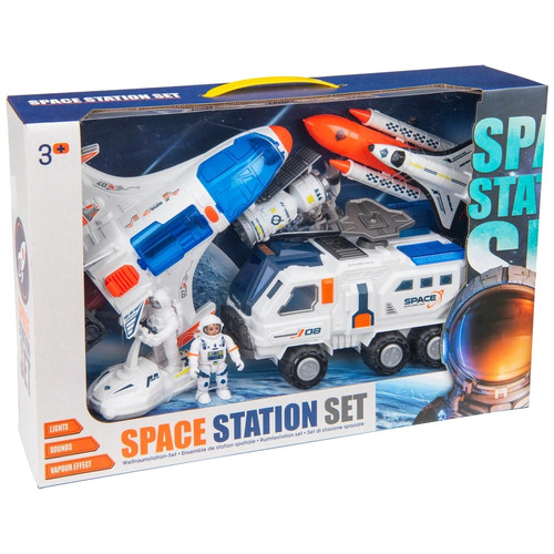Space station rocket rover - space,