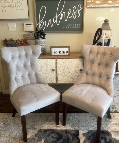 Set tufted dining chairs - set, of