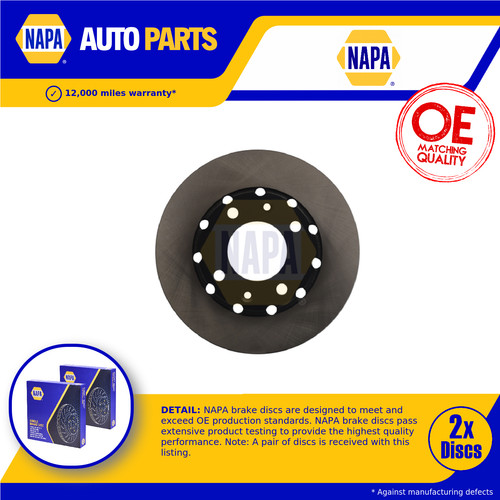 Brake discs pair - 2x,