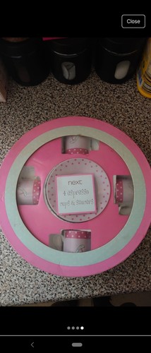 Four espresso cups - cups, saucers