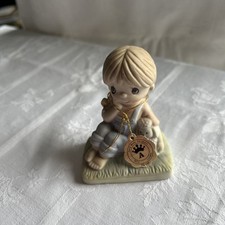 Precious Moment Country Girl “Day Dreaming “ Collectable Ornament