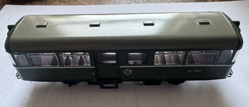 Heljan railbus green with - br,