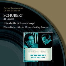 Elisabeth Schwarzkopf - Schubert 24 Lieder - Elisabeth Schwarzkopf CD J2VG The