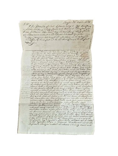 George 1821 indenture - george,