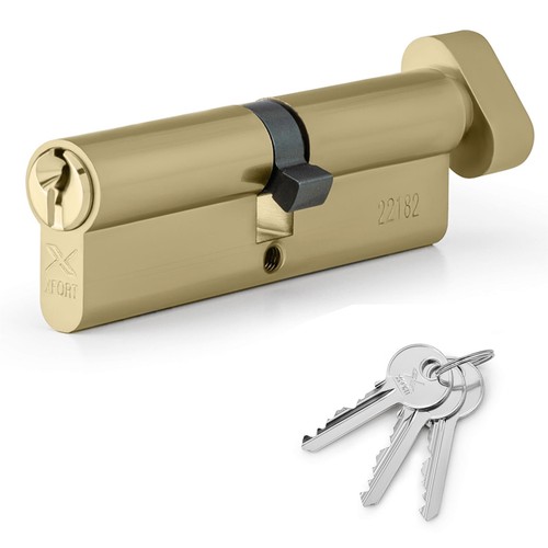 Xfort brass 55t thumb turn - brass,