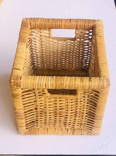 Basket rattan kallax storage - basket,