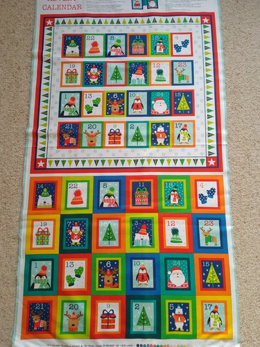 Advent calendar cotton - calendar, novelty