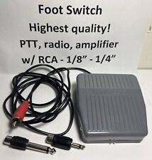 Foot Switch PTT 3.5 mm 1/8 1/4