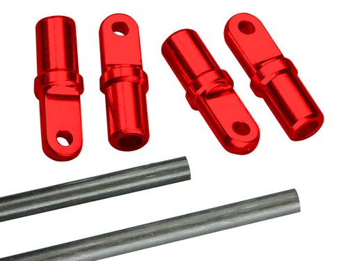 Microheli aluminum tail - microheli,