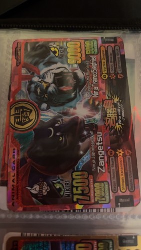 Animal kaiser card zangetsu - card,