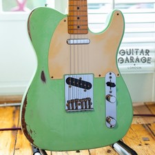 1989 Fender Japan Telecaster Surf Green nitro relic - cool punk MIJ