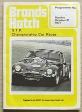 BRANDS HATCH 31 Oct 1971 STP