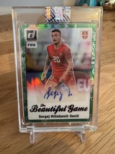 Panini Donruss The Beautiful Game Sergei Milinkovic-savic /25 Dragon Scale Auto