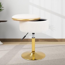 Adjustable Vanity Stool W/